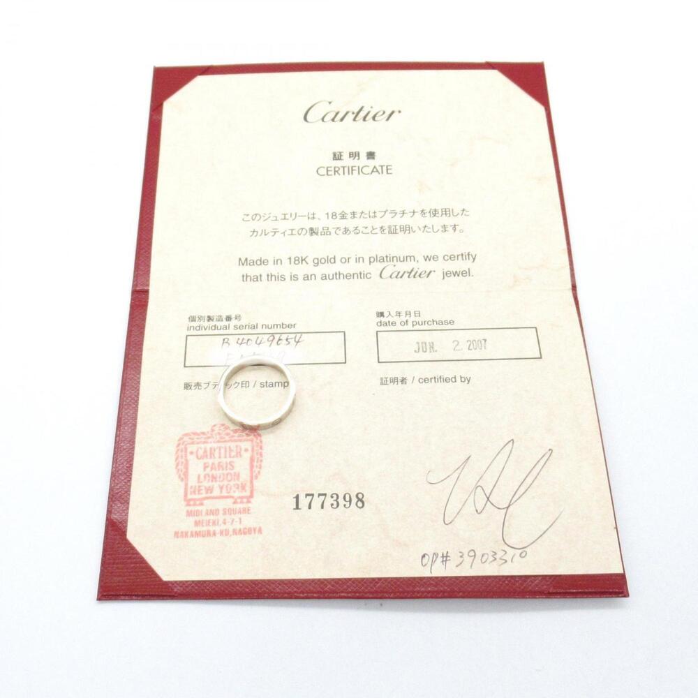CARTIER Authentic 18k Silver Love Ring - Picture 6 of 7